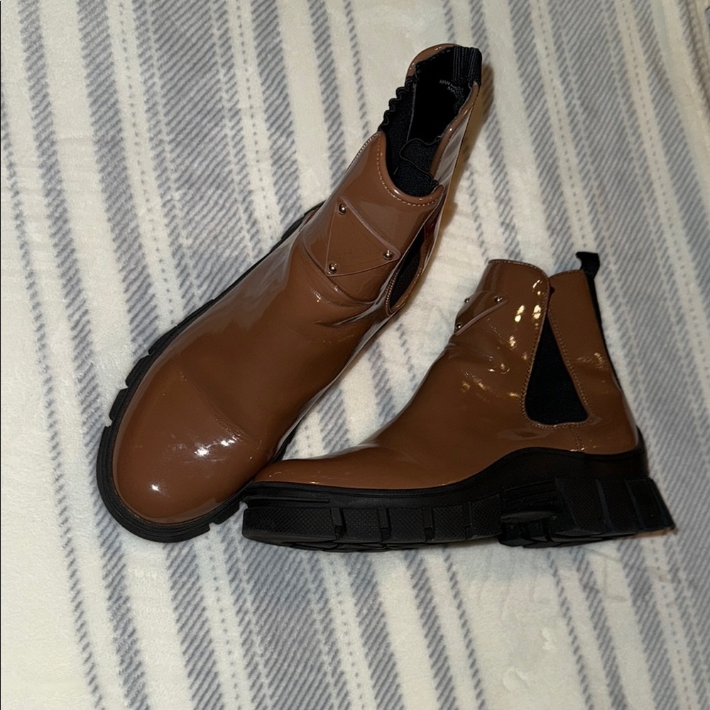 Guess Brown Combat Boots
